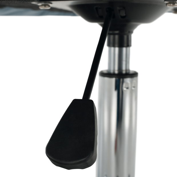 Uredska fotelja Siegen (plava + krom)