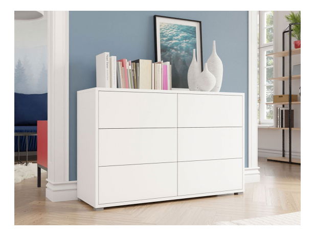 Komoda Alekto K6SZ AK05 (biela) *výpredaj