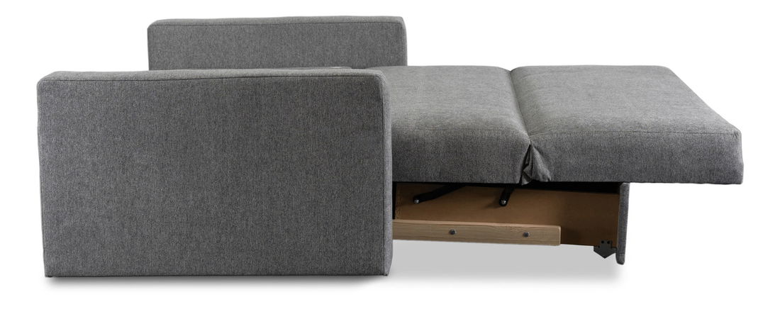 Fotoliu extensibil 2 buc Mulan 2 (gri) 