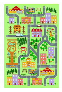 Dječji tepih 100x150 cm Evely