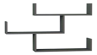 Zidna polica Tiby (antracit)
