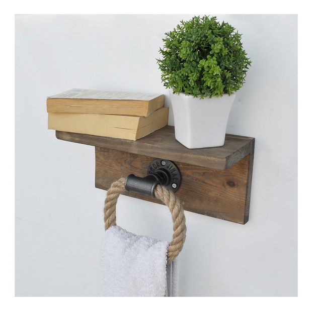 Nástenný vešiak Nenanu 5 (orech)