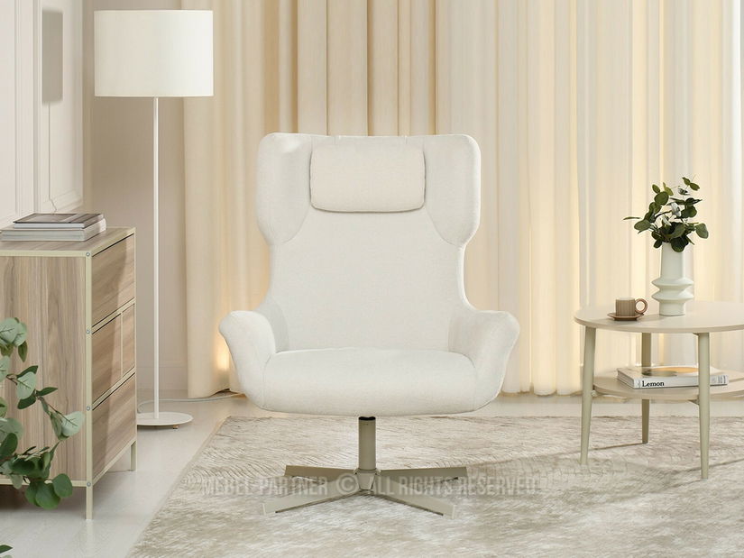 Fotoliu relax Irventendo (crem + bej)