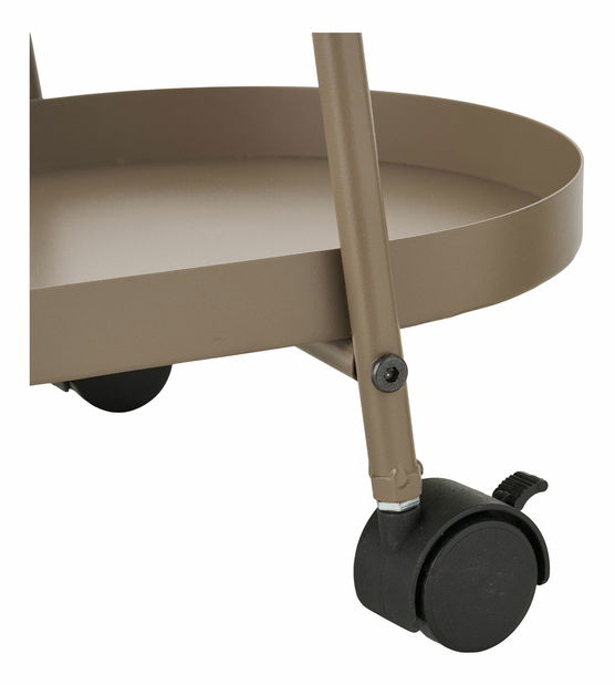 Príručný vozík Elveria (hnedá)