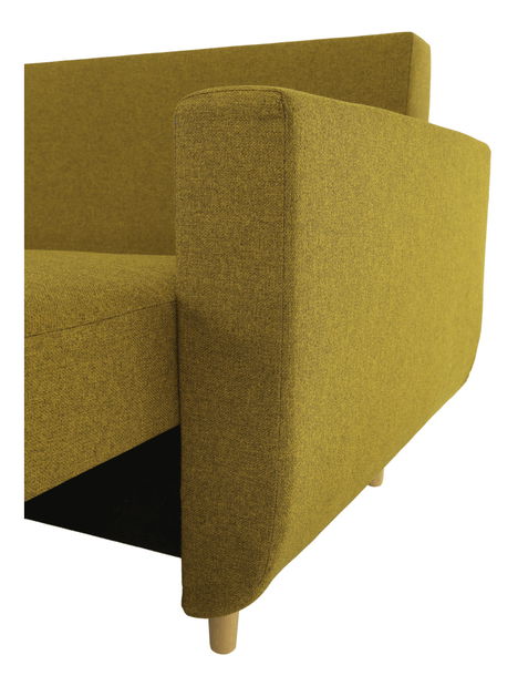 Rozkladacia pohovka Dollar (horčicová)