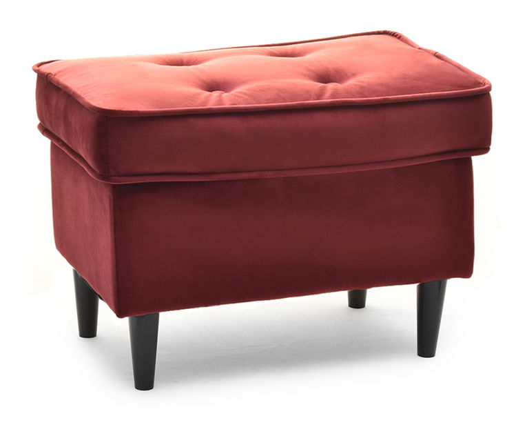 Taburetka Muriera (bordová + buk)