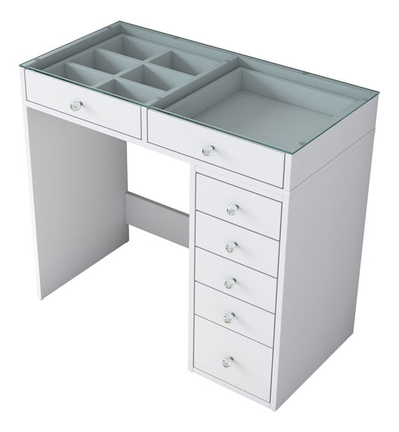 Toaletný stolík Blake 107 (Biela)