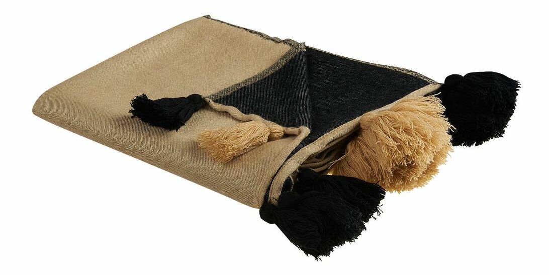 Pléd 130 x 180 cm Alaza (bézs)