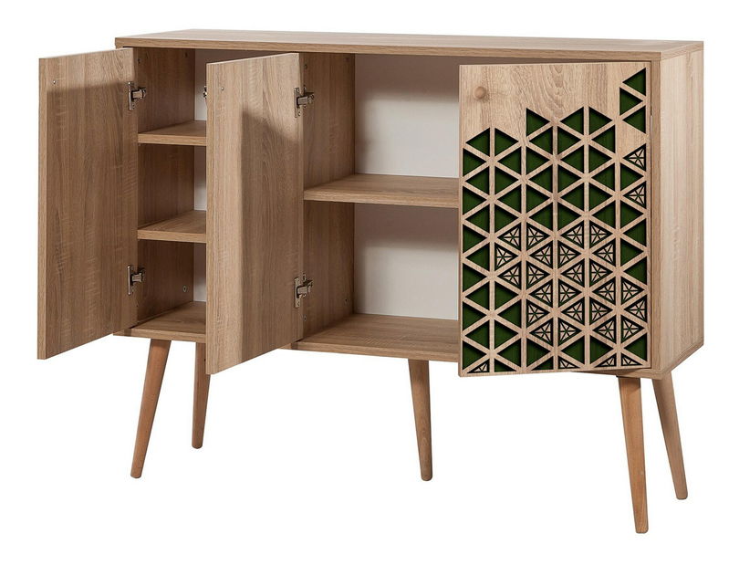 Dulap Meghan 121 (Stejar sonoma)