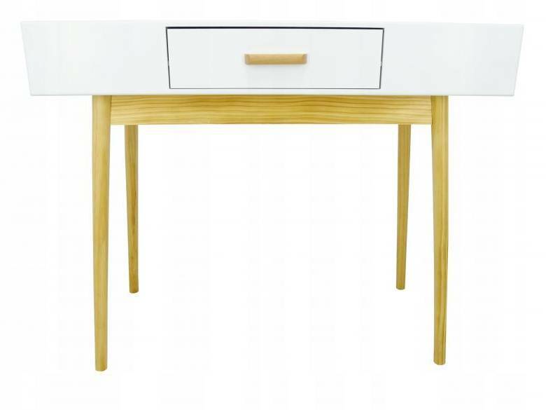 Masă de toaletă Scandy (Alb)