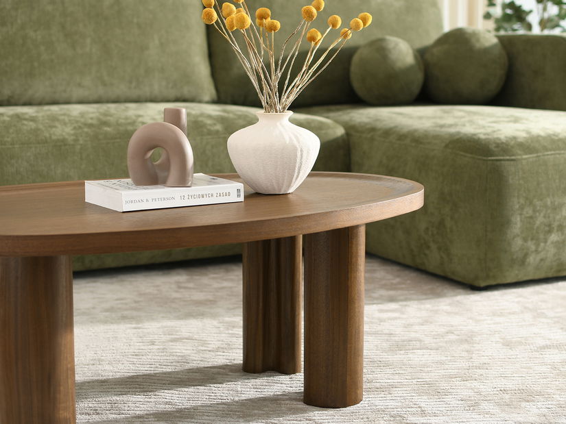 Konferenčný stolík Agujeros (orech)