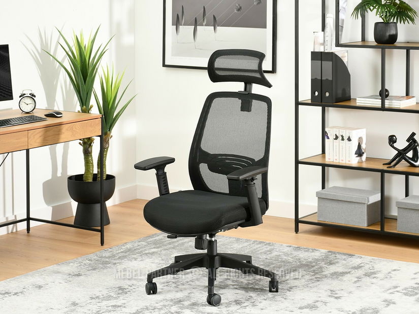 Irodai fotel Largindo (fekete)