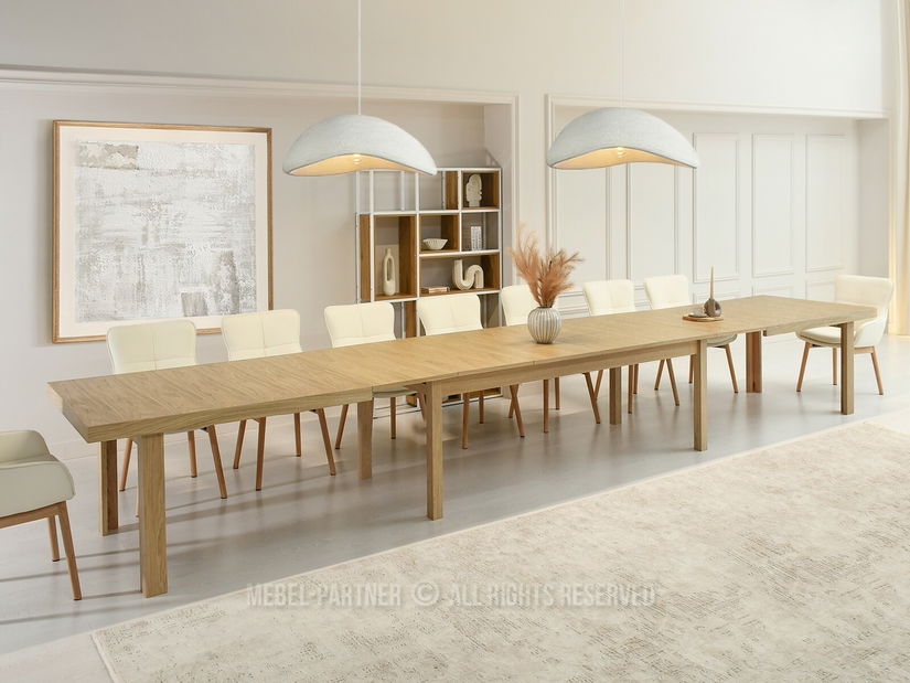 Masă sufragerie Conflictos (stejar)