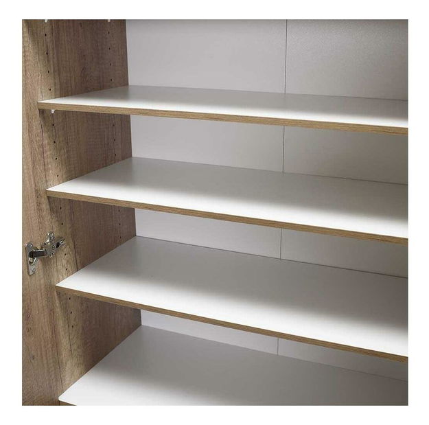 Cipőtároló (cipősszekrény) Skye 2 (világos dió) 