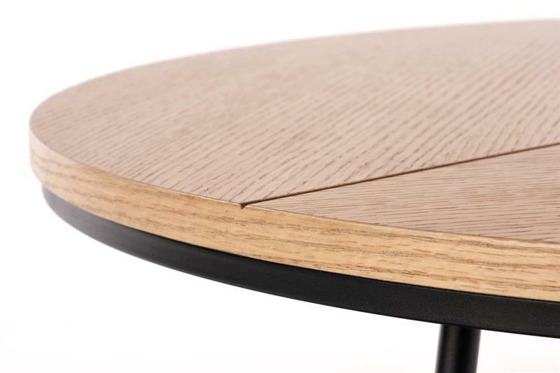 Dohányzóasztal Kami (fekete)