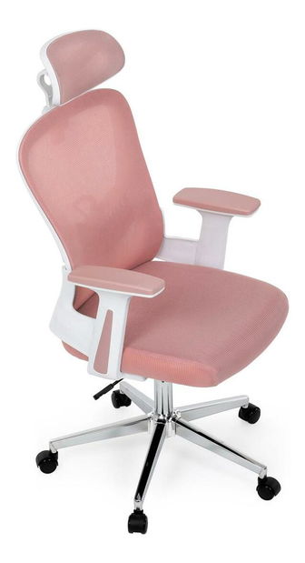Kancelárske kreslo Kralmen (ružová)