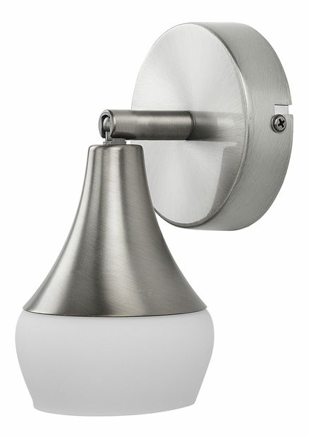 Set 2 ks. nástenných lámp AMADORA I (kov) (strieborná)