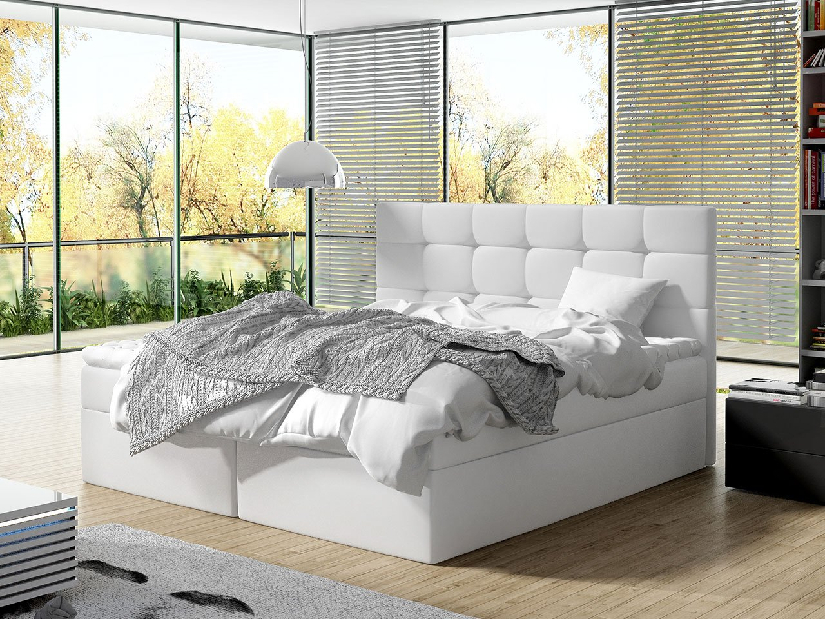 Manželská posteľ Boxspring 160 cm Cinara (manila 26)