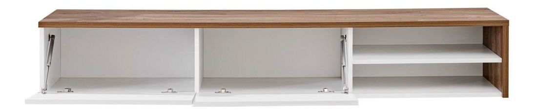 Tv stolík/skrinka Dalton (dub sterling + biela matná)