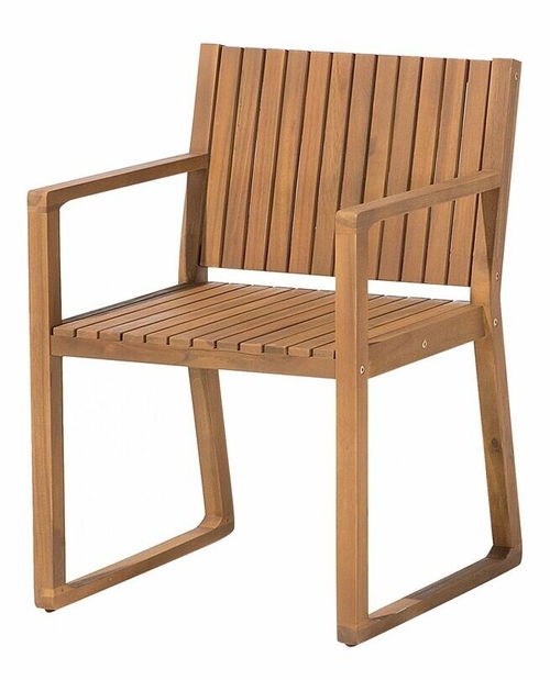 Set mobilier de grădină Saffiya (lemn deschis) 