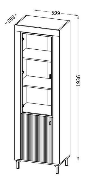 Vitrina Mossana MO3 (kašmir)