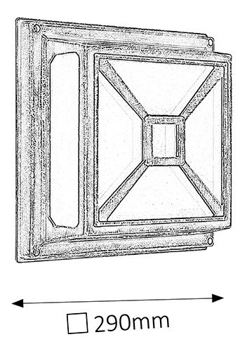 Kültéri lámpa Darius 8190 (antik arany)