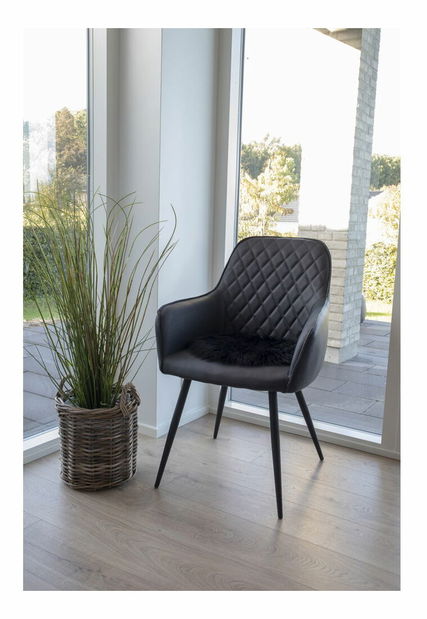 Jedálenská stolička Heravina 1 (čierna)