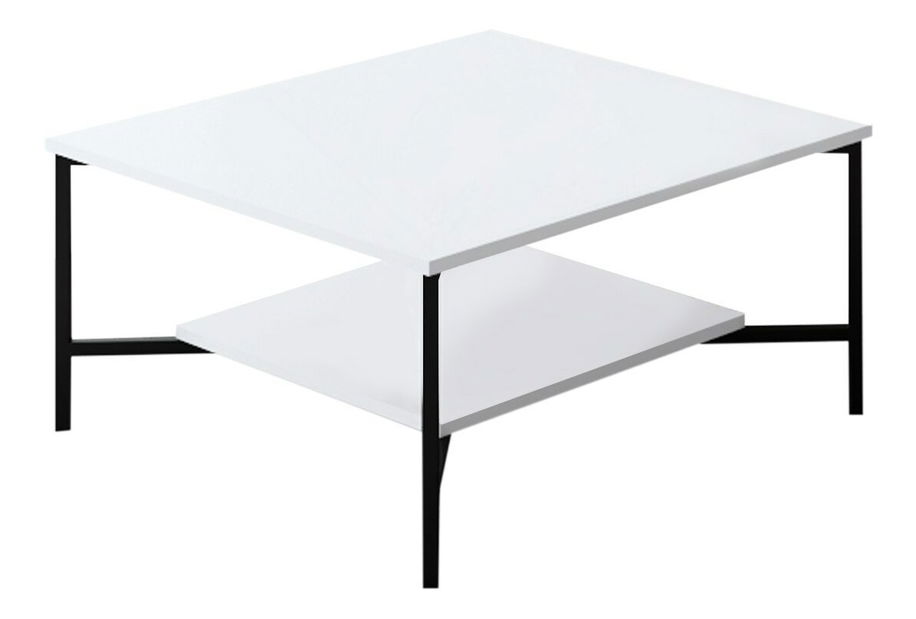 Set mobilier living Buon 2 (alb + negru)