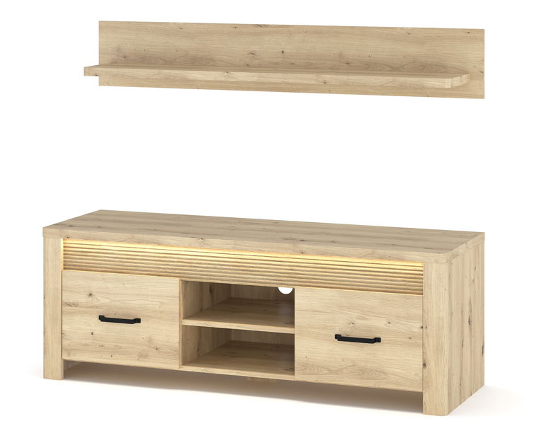 TV asztal Mindi (artisan tölgy) *bazár