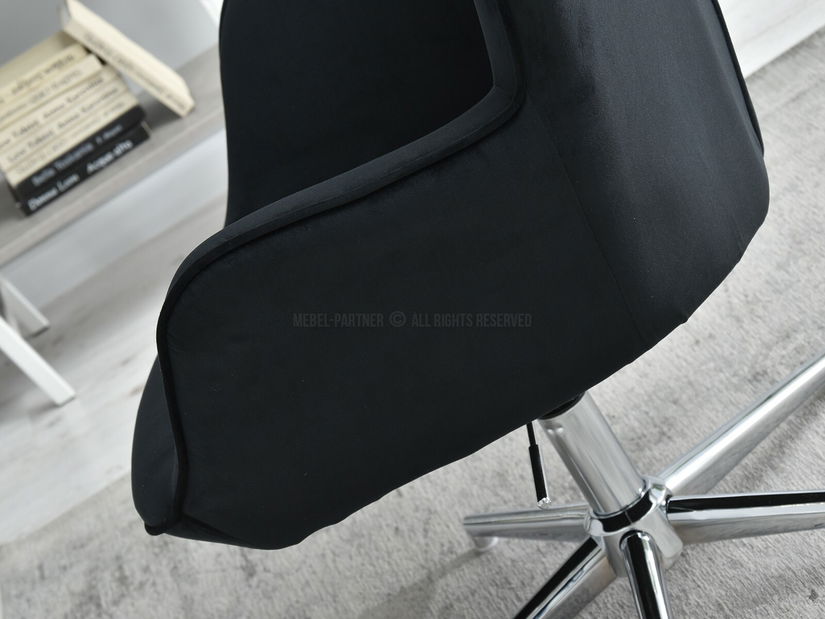 Fotoliu Truni (negru + crom)