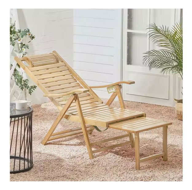 Vrtna fotelja Utah (prirodna + bambus)