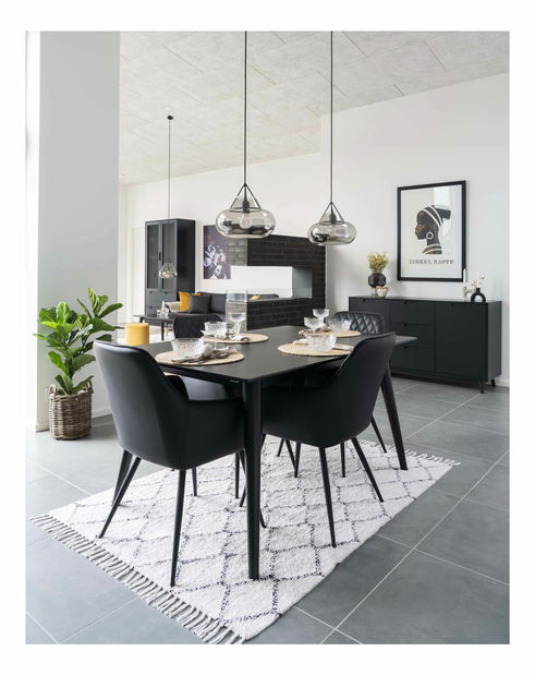 Jedálenská stolička Heravina 1 (čierna)