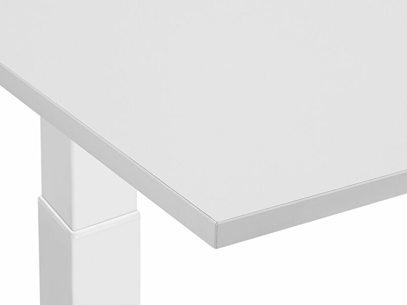 Písací stôl DESIRA II (180x80 cm) (sivá) (el. nastaviteľný)