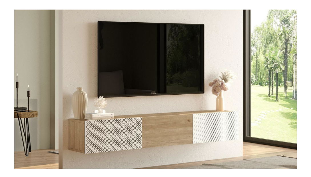 TV asztal/Szekrény Cassius 2 (tölgy) 