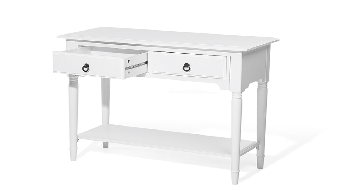 Stolík Lower (biela)