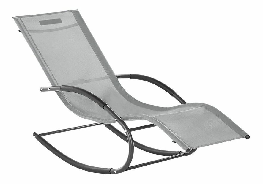 Záhradné hojdacie lehátko Carro (svetlosivá)