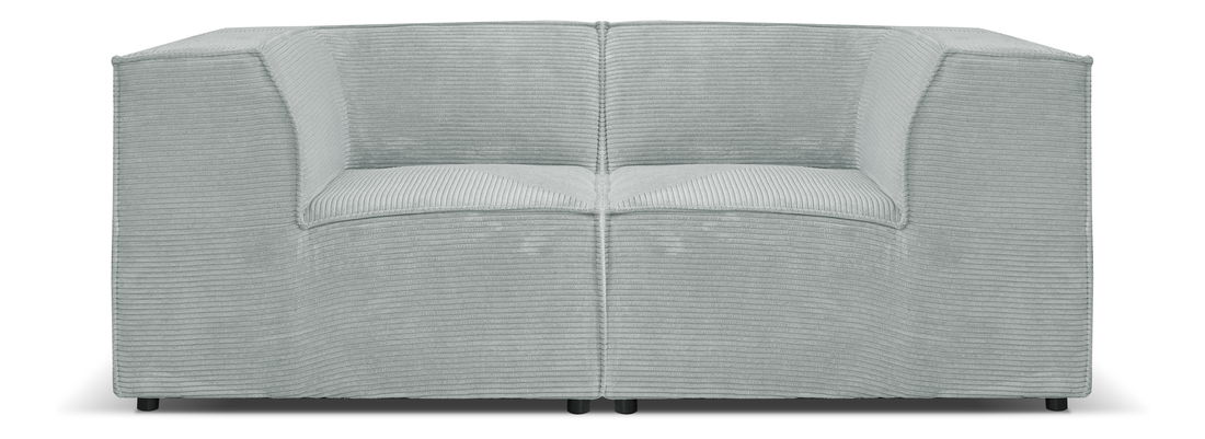 Kétszemélyes kanapé Cuboid R (szürke)