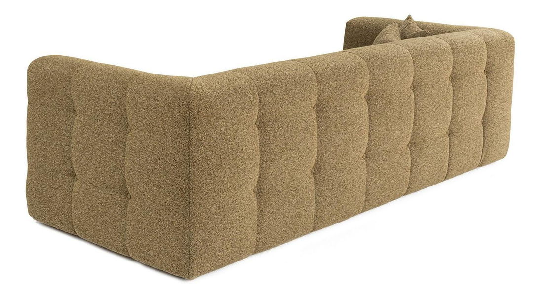 Canapea trei locuri Cadellona (khaki)