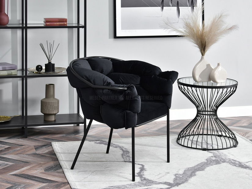 Relax fotel Piplio (fekete)