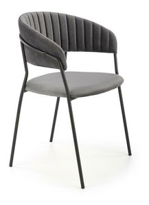 Jedálenská stolička Kepi (sivá)