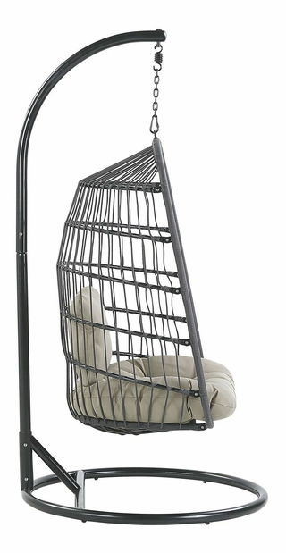 Függő fotel Arild (fekete)