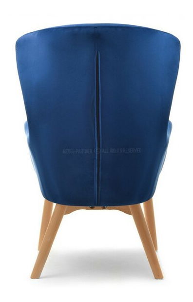 Fotelja Leto (mornarsko plava + crna)