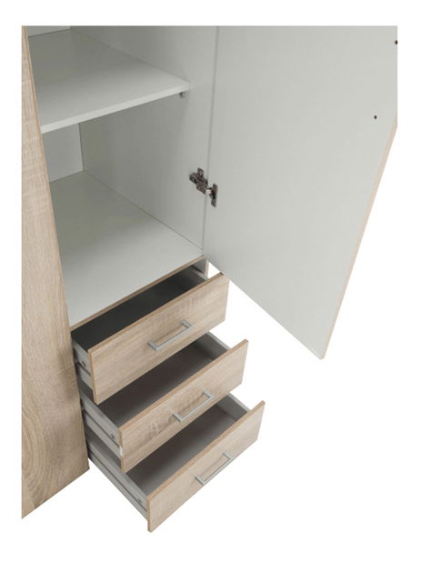 Ormar za garderobu Got 70427 3D (hrast sonoma) 