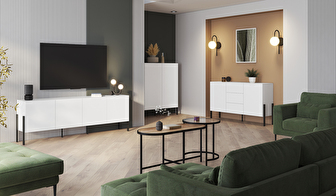 Mobilier living Kjukon (Alb)