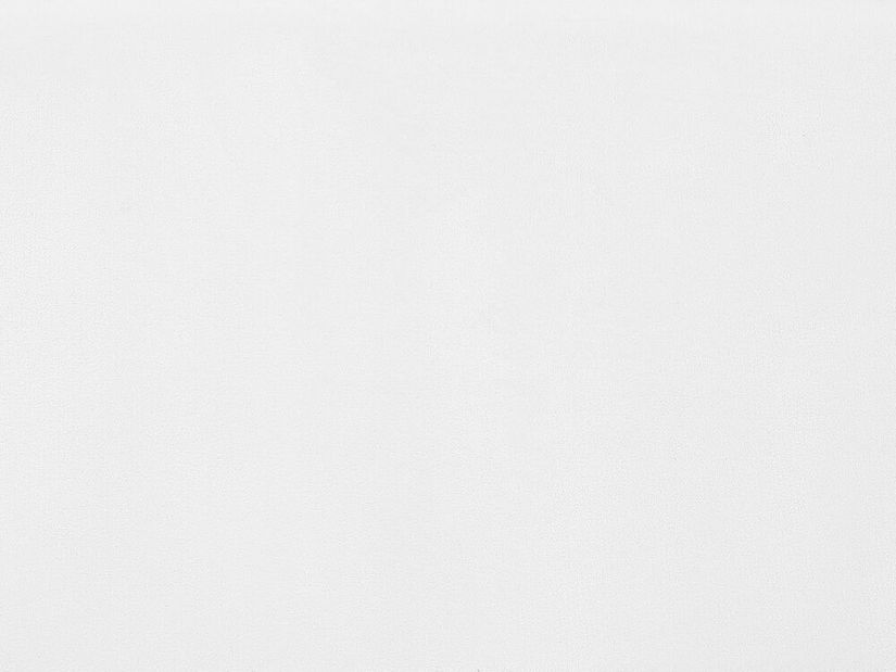 Pat matrimonial 160 cm FUTTI (cu somieră) (alb)