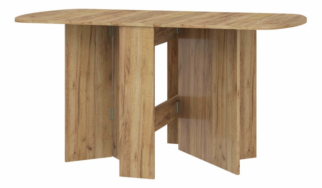 Rozkladací jedálenský stôl Elston 2 (craft zlatý) (pre 4 až 6 osôb)