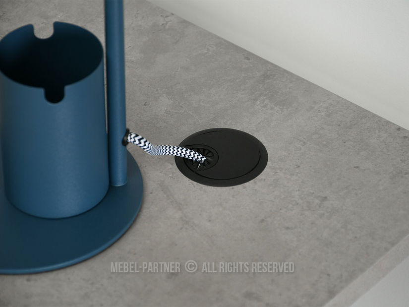 Masă PC Matts C (beton + negru)