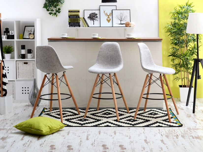 Szék Epsie (fa + szürke)