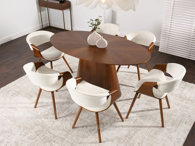 Scaun Bjorn K (alb + nuc) *resigilat