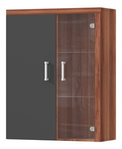 Vitrina Salford S4 (šljiva + grafit) 